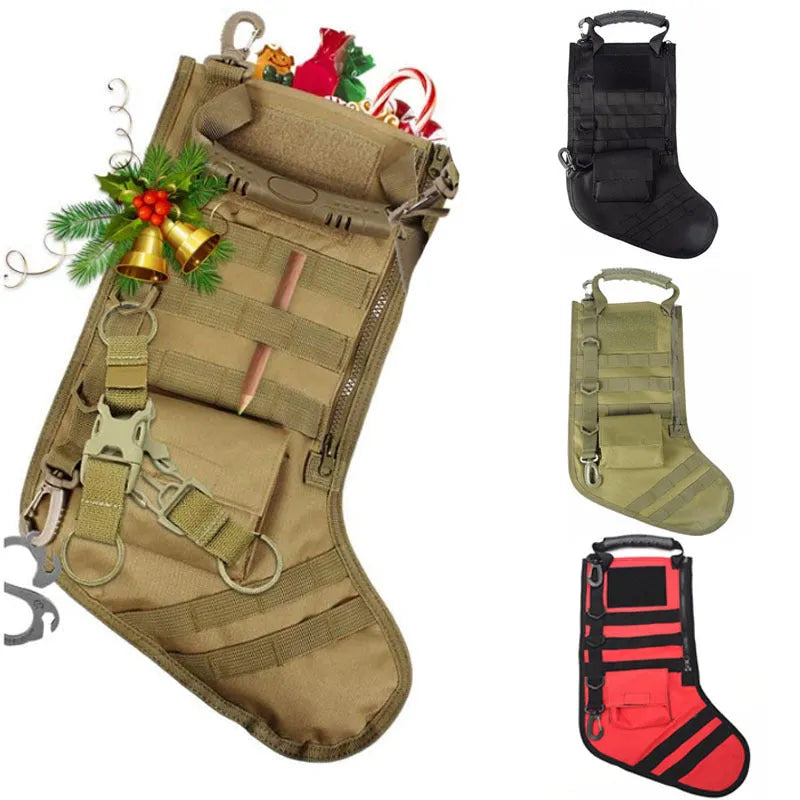 Christmas stocking bag military storage bag - Bellarte Enchanté Christmas stocking bag military storage bag